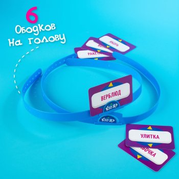 Игра настольная Кто Я? с ободками