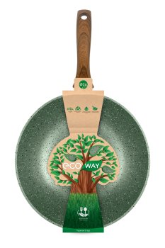 Вок НЕВА-МЕТАЛЛ ECO WAY 26 см алюминий