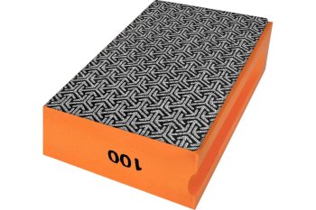 Губка шлифовальная 90х55х30 мм Р100 VERTEXTOOLS