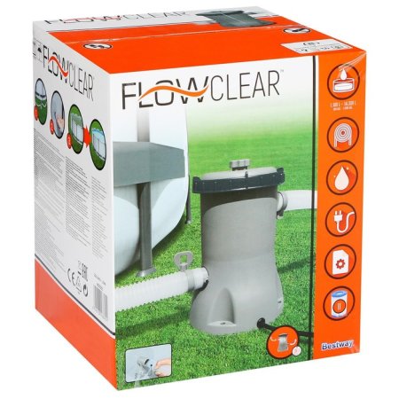 Насос для бассейнов Bestway Flowclear 27 см 2 006 л/ч - л