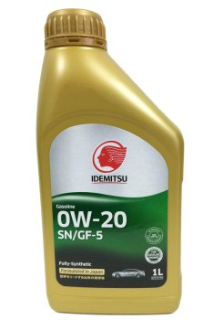 Масло моторное IDEMITSU FULLY-SYNTHETIC 0W20 1л SN