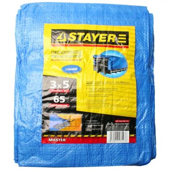 Тент-полотно Stayer 3 х  5м 65г/кв.м