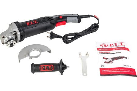 Шлифмашина угловая P.I.T. PWS125-C7 1 200Вт 125мм