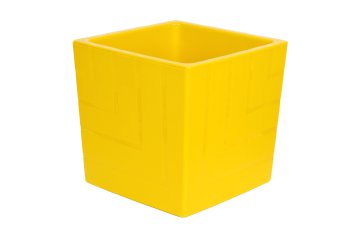 Кашпо  Квадро пластик 6,6 л