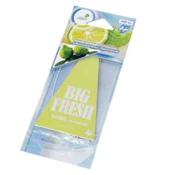 Ароматизатор BIG FRESH Зеленый чай цветочный подвесной