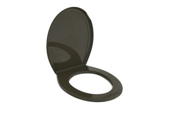Сиденье для унитаза FOR-LID60 пластик цвет черный