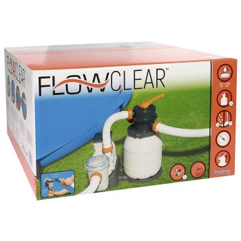 Насос для бассейнов Bestway Flowclear 32 см 5 678 л/ч - л