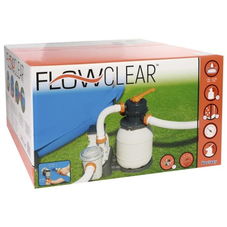 Насос для бассейнов Bestway Flowclear 32 см 5 678 л/ч - л