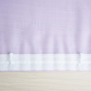 Штора кухонная Витерра Дуэт 500х180см сиреневая 2 шт
