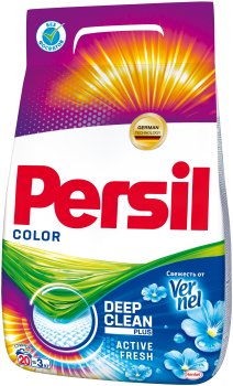 Стиральный порошок Persil 360 Color Свежесть от Вернель для стиральных машин 3 кг для цветного белья