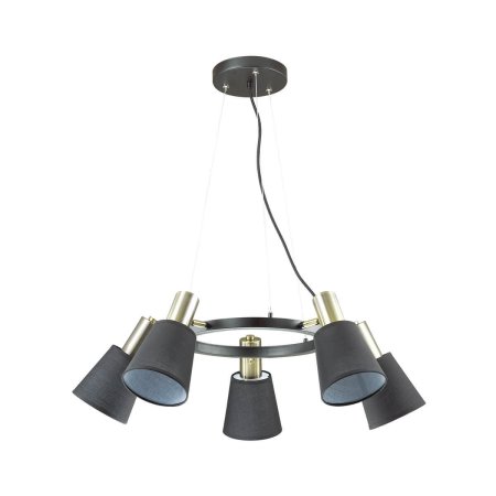 Люстра Lumion Marcus E14х5шт цвет черный