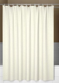 Штора для ванной  180 х 200 см полиэстер Decor цвет бежевый