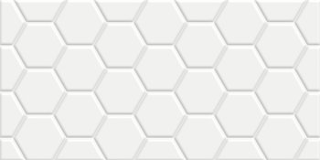 Плитка настенная Edelweiss, Hexagon, White