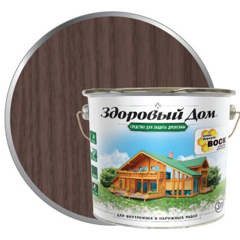 Антисептик Здоровый дом декоративный палисандр 3 л