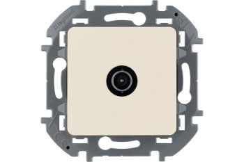 Розетка TV оконечная встраиваемая Legrand Inspiria слоновая кость