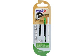 Пилка для лобзика Runex T119BO 50 мм по дереву 2 шт.