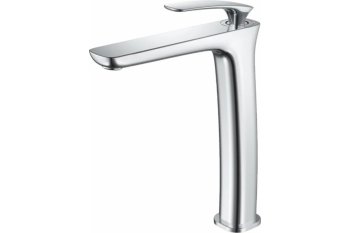 Cмеситель для раковины одноручный высокий  HAIBA HB11616 цвет хром