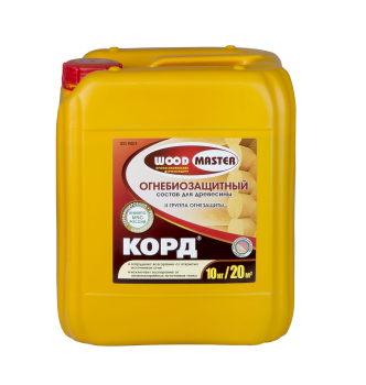 Антисептик WOODMASTER Корд огнебиозащитный розовый 10 кг