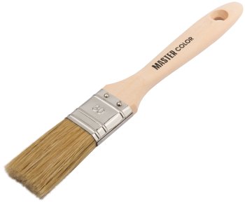 Кисть флейцевая Master Color светлая щетина 30 мм универсальная