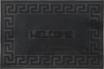 Коврик влагозащитная Welcome 60х40 см черный