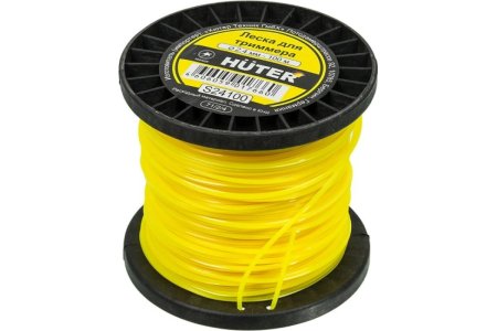 Леска для триммера HUTER Звезда 2,4 мм 10000 мм