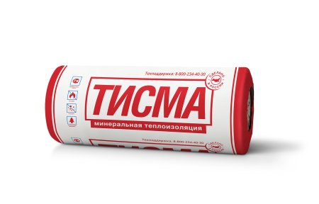 Минераловатная теплоизоляция Тисма Knaufinsulation 8300х1200х50 мм