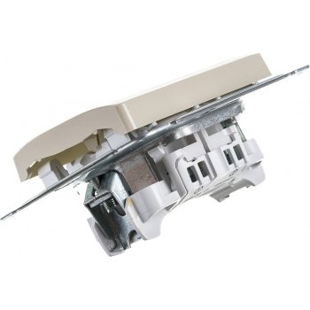 Переключатель встраиваемый Schneider Electric Glossa 1 кл. бежeвый