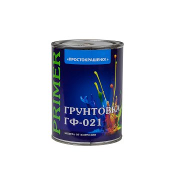 Грунтовка антикоррозионная ГФ-021 Простокрашено Эмпилс 0,9 кг