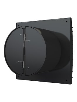 Вентилятор DiCiTi SLIM 4C Matt Black 100мм черный 160х160х92мм