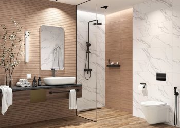 Керамогранит Eco Wood GT, рейки,  цвет бежевый