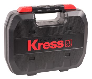 Дрель-шуруповерт аккумуляторная KRESS KU202.1 Li-lon 12В 2x2Ач 38Нм