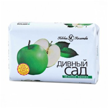 Мыло туалетное Дивный сад 90г Яблоко 1шт.