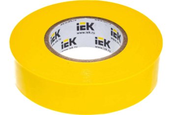 Изолента ПВХ 19мм*20м жёлтая