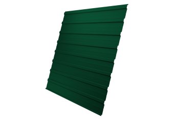 Профнастил С10 зеленый мох RAL6005 2000х1150х0,40 мм