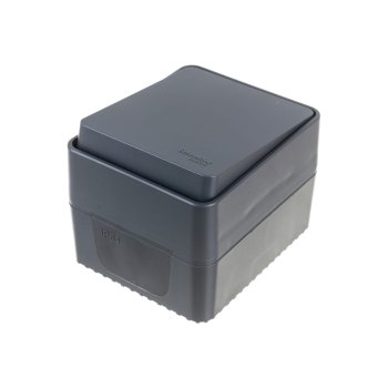 Переключатель накладной Schneider Electric AtlasDesign Profi54 1 кл. антрацит без подсветки