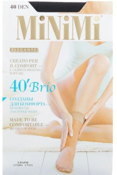 Носки Minimi Brio цвет черный 25-27
