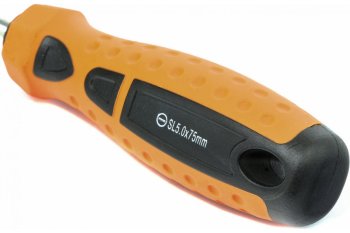 Отвертка Sparta SL5 75 мм 1 шт