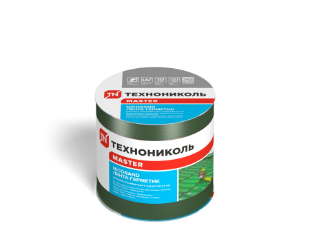 Лента герметизирующая 0,100 м 3 метра Зеленый