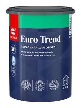 Краска водно-дисперсионная Tikkurila Euro Trend основа для колеровки основа C 0,9 л