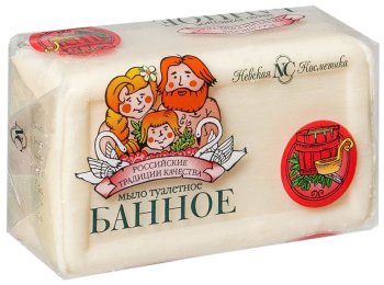 Мыло туалетное Банное 140г нет нет 1шт.