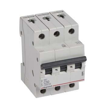 Автоматический выключатель Legrand Rx3 3P 400А хар-ка C 4,5кА