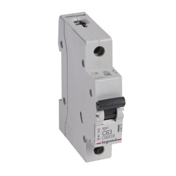 Автоматический выключатель Legrand Rx3 1P 63А хар-ка C 4,5кА
