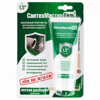 Гель РегионСПЕЦтехно Сантехмастер зеленый 60 г