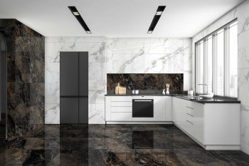 Керамогранит Calacatta Imperial GT,  цвет белый