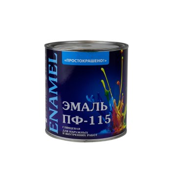 Эмаль алкидная универсальная ПФ-115 Простокрашено Эмпилс зеленая 2,7 кг