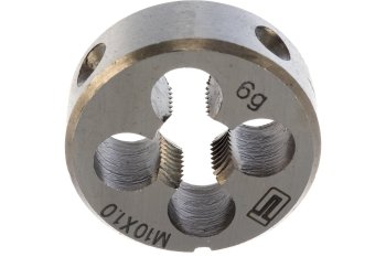 Плашка М10 1 мм Сибртех