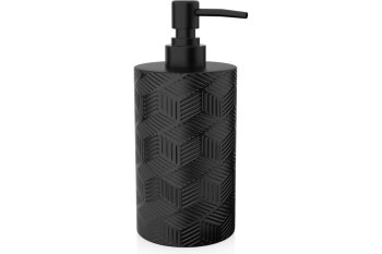 Дозатор для жидкого мыла DELICATE BLACK полирезина цвет черный