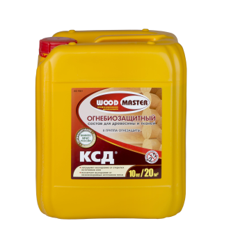 Антисептик WOODMASTER КСД огнебиозащитный бесцветный 10 кг