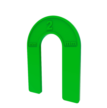 Подкова 2мм DECOR 100шт