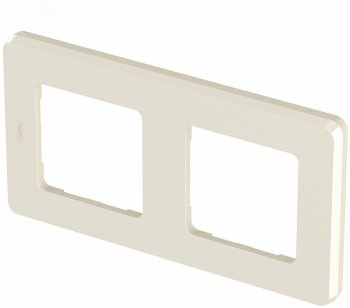Рамка Legrand Inspiria 2 поста, цвет слоновая кость